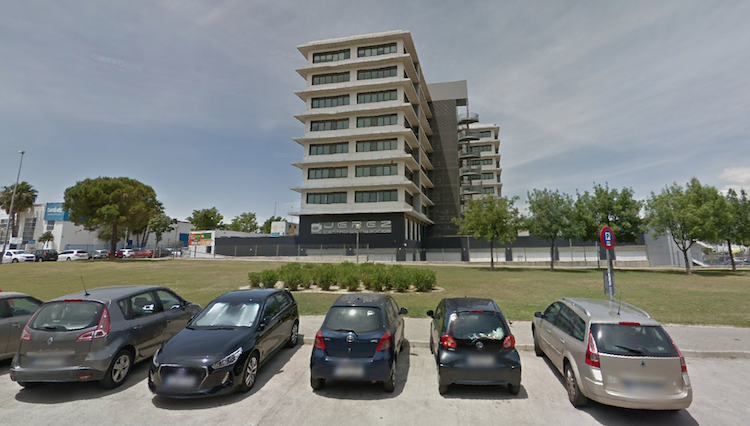 El edificio donde se ubica Majorel, en el Parque Empresarial, en una imagen de Google Maps.