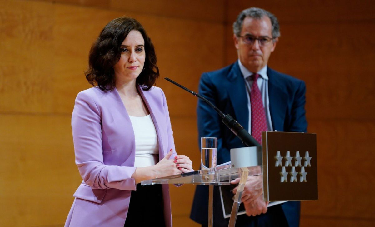 Isabel Díaz Ayuso, presidenta de la Comunidad de Madrid. FOTO: PP