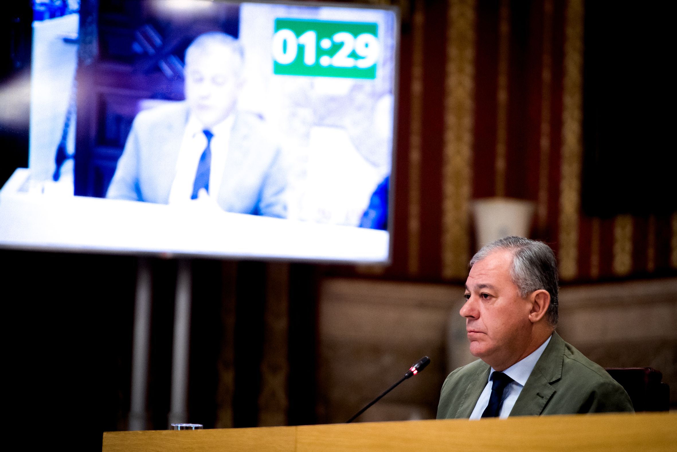 José Luis Sanz, alcalde de Sevilla, en un pleno reciente.
