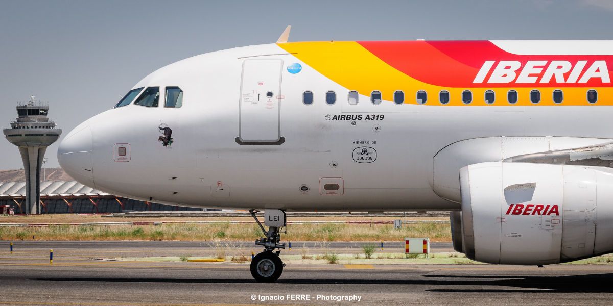 Un avión de Iberia, en Barajas. FOTO: Flickr Ignacio Ferre Pérez