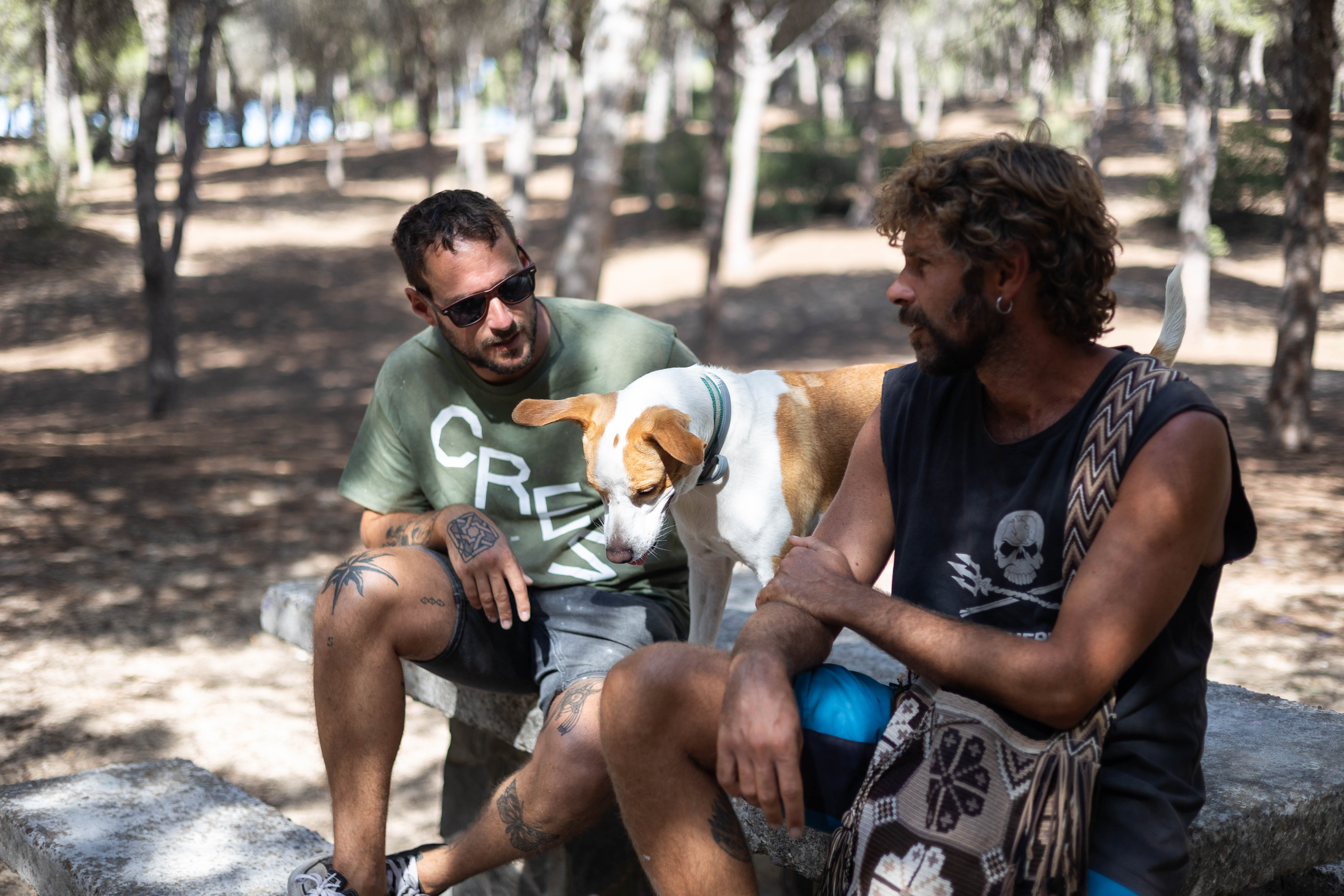 Los muralistas comparten su trayectoria.