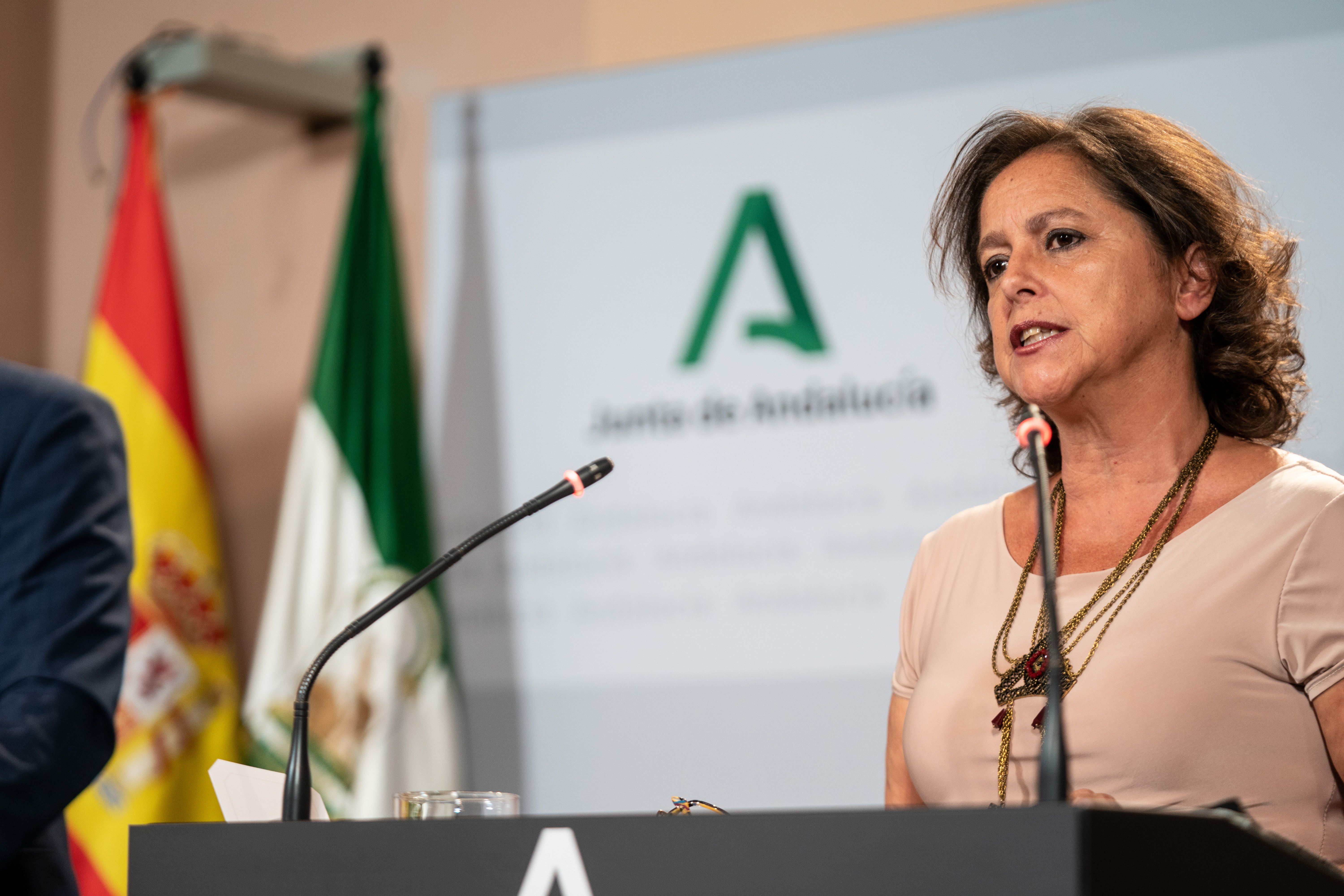 Catalina García, consejera de Salud de la Junta de Andalucía.