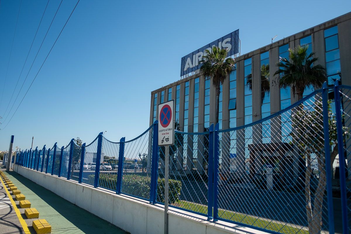 La planta de Airbus en  Puerto Real, en una imagen reciente.