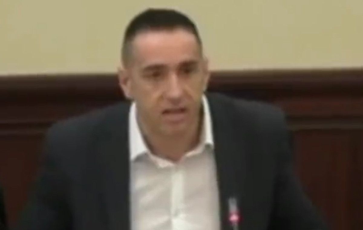 Emilio Delgado, portavoz de Más Madrid en Móstoles.  