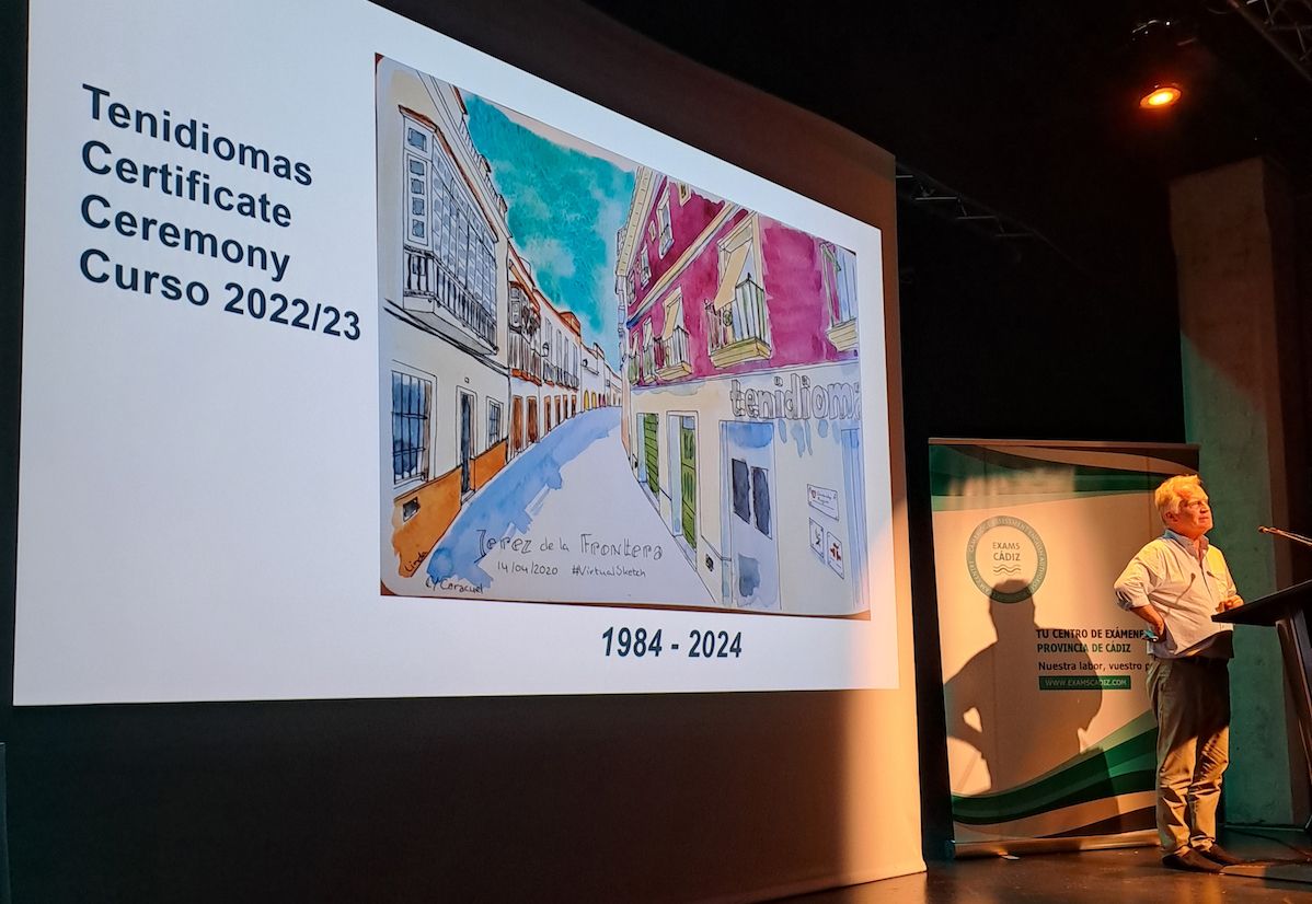 Gerry Rylance, director de Tenidiomas.