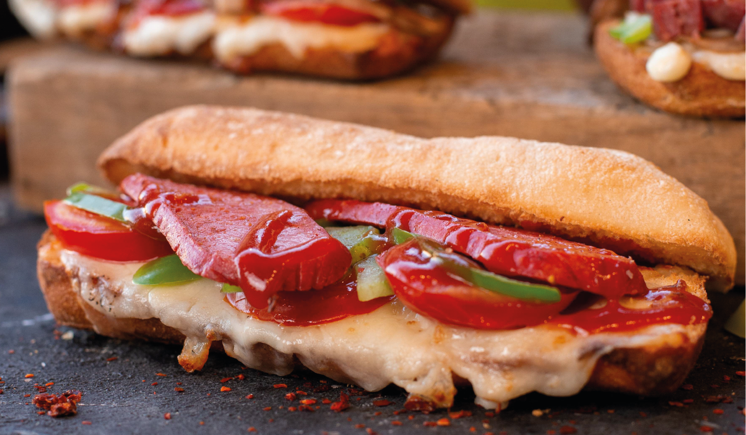 Uno de los participantes de la Ruta del Montadito de Jerez.