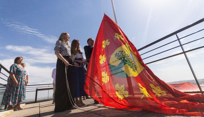 Inauguración del Castillo del Altozano en Trebujena