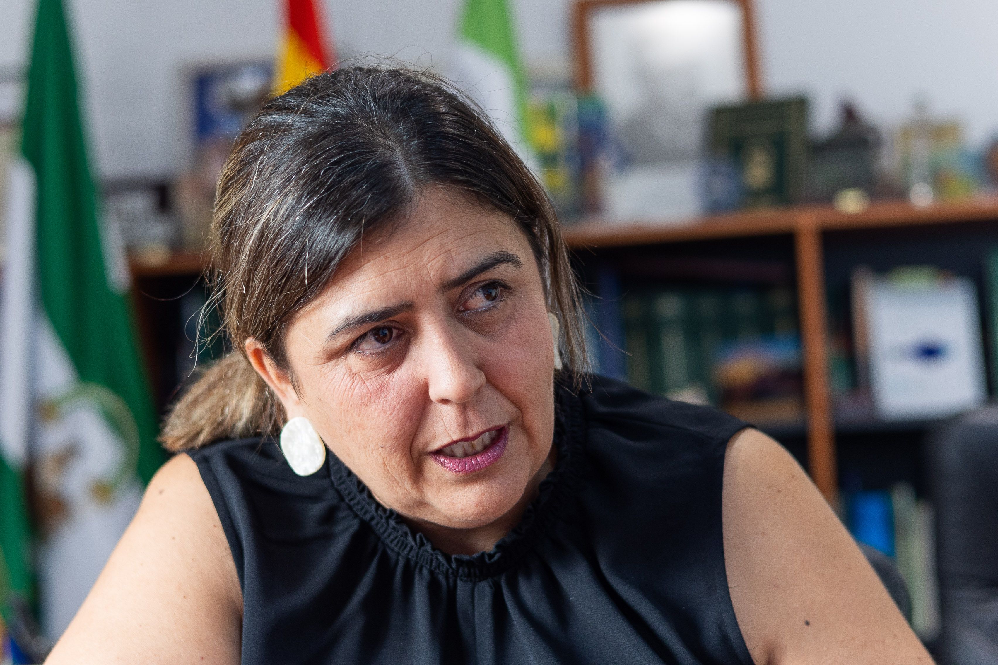 La alcaldesa de Conil, en una imagen de archivo. La alcaldesa de Conil, en una imagen de archivo.