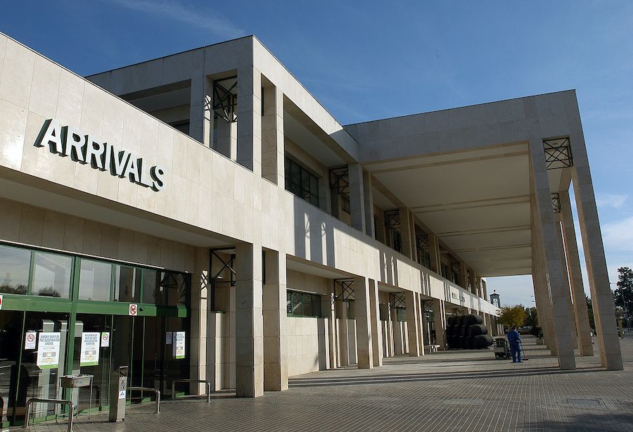 El Aeropuerto de Jerez, en una imagen reciente.