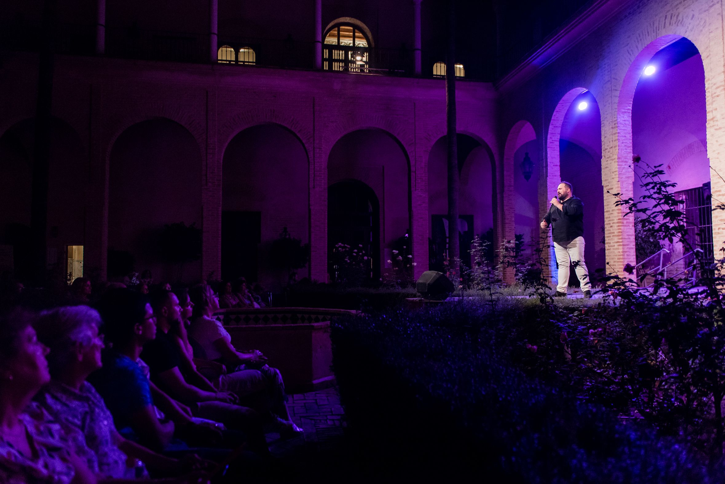 Una actuación en el Palacio de los Marqueses de La Algaba.