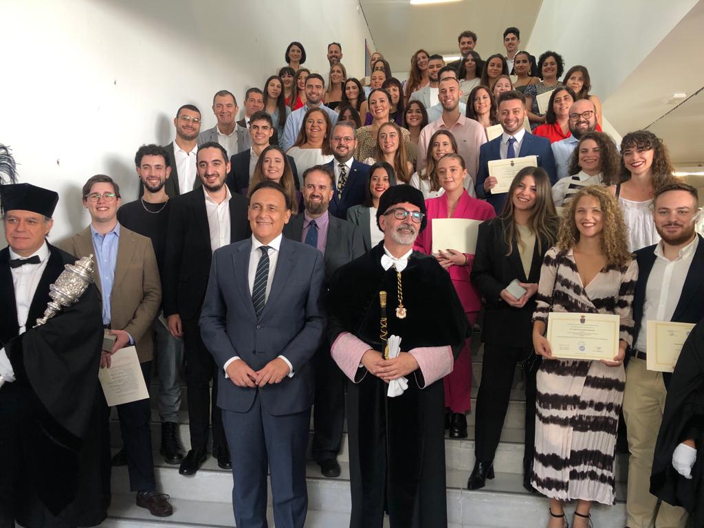 La Universidad de Cádiz celebra la apertura del curso académico 2023/2024 en Puerto Real.