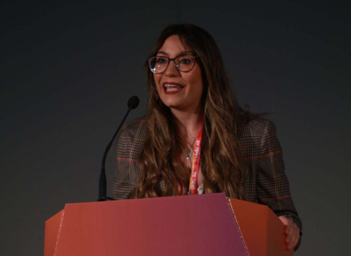 Lucía Troyano, premio a la mejor oradora de España.