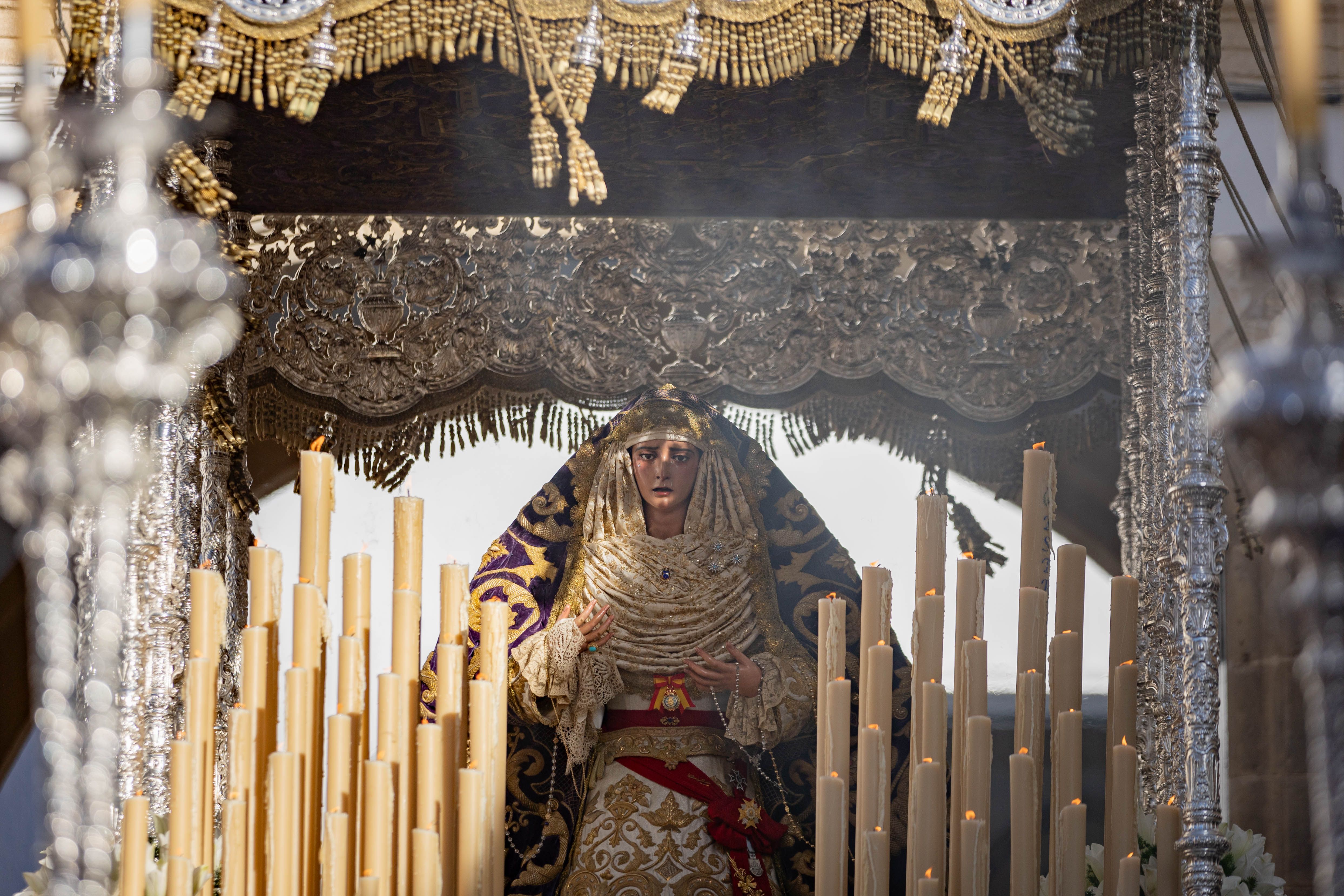 Salida procesional de la Virgen de la Estrella