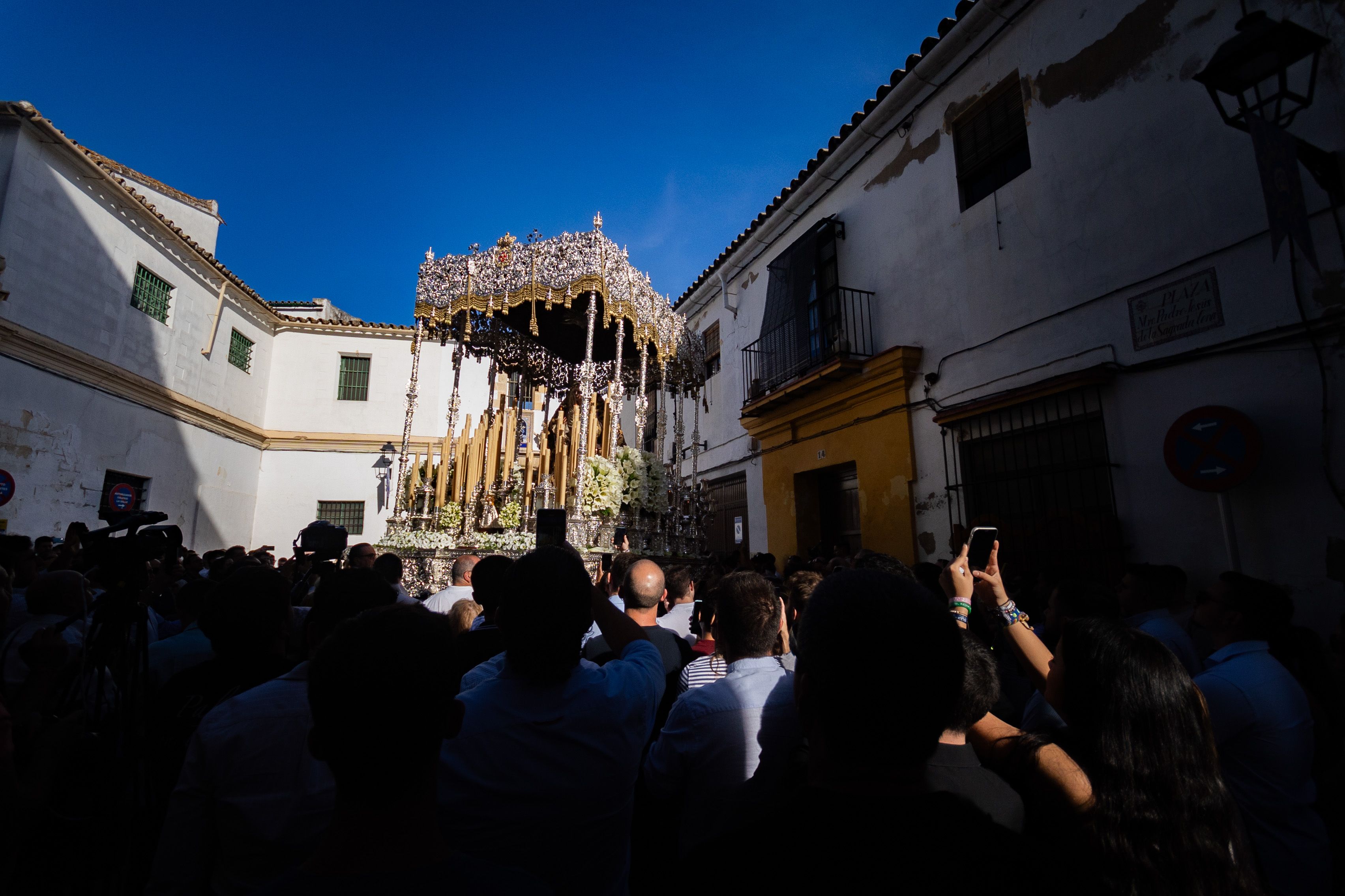 Salida procesional de la Virgen de la Estrella