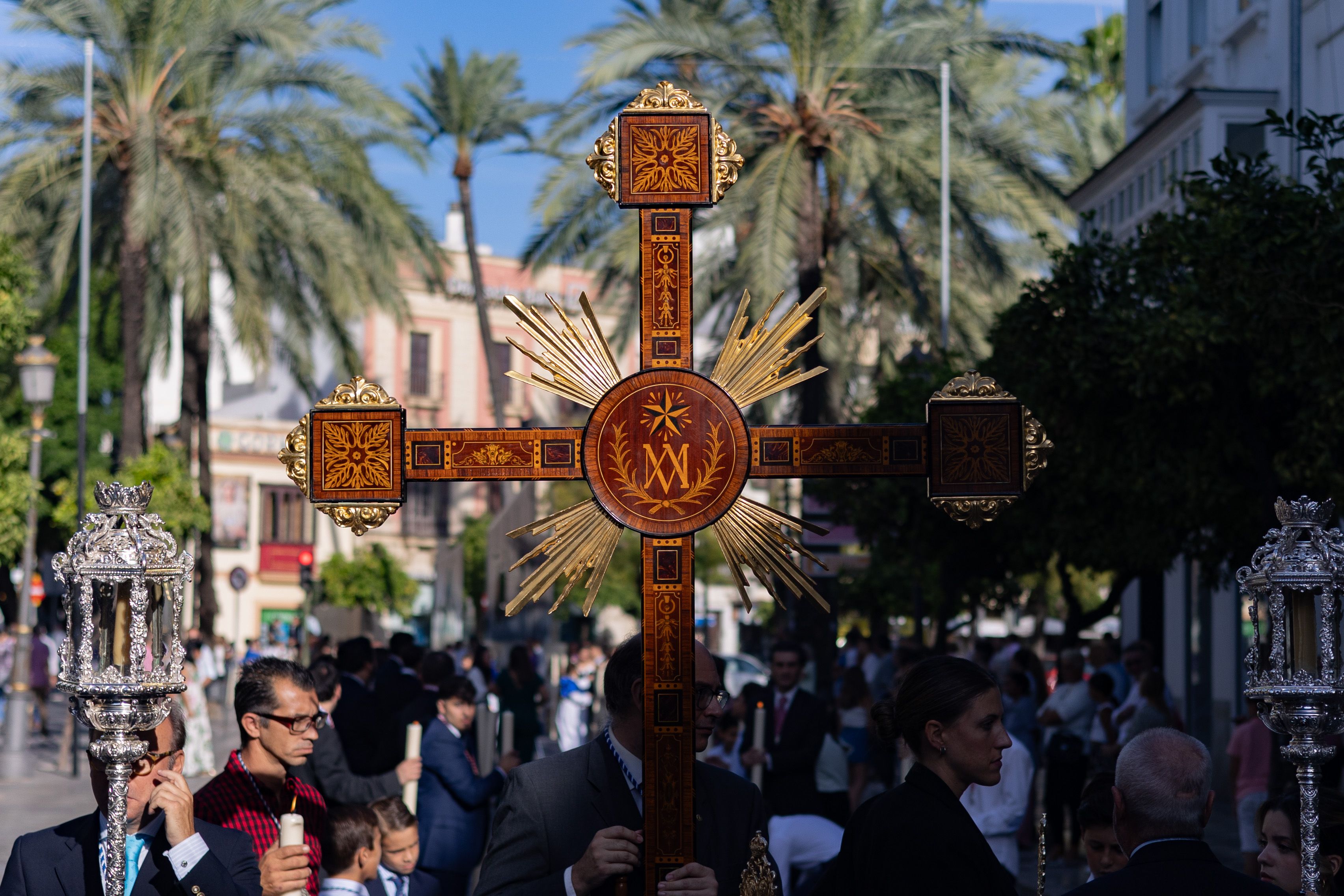 Salida procesional de la Virgen de la Estrella