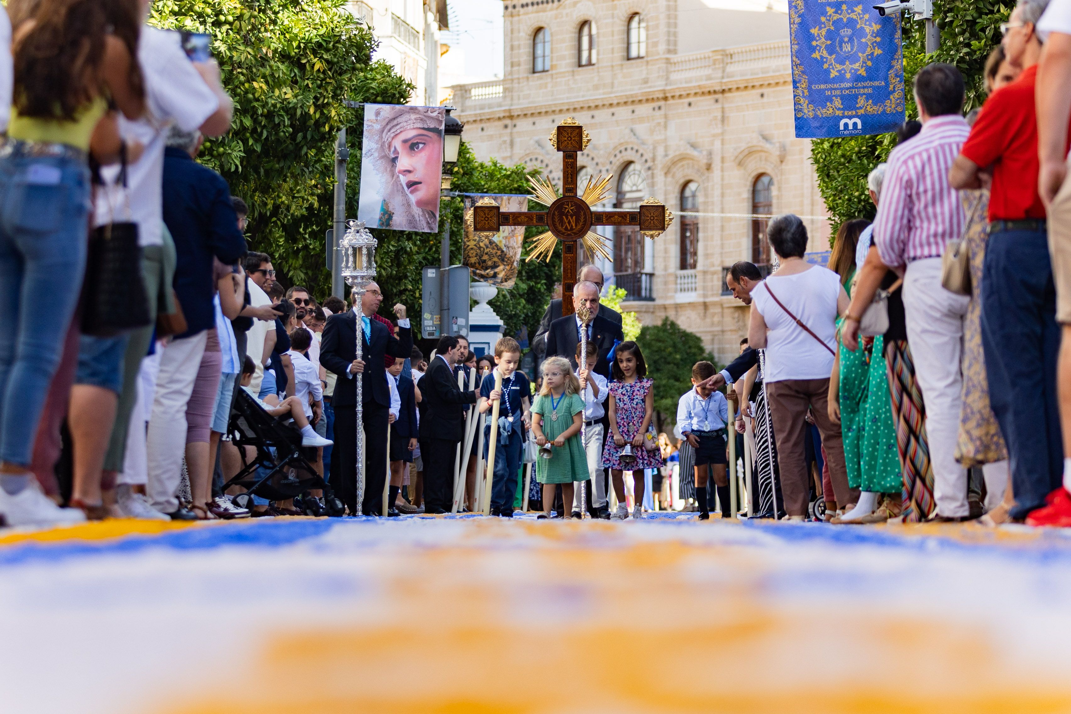 Salida procesional de la Virgen de la Estrella