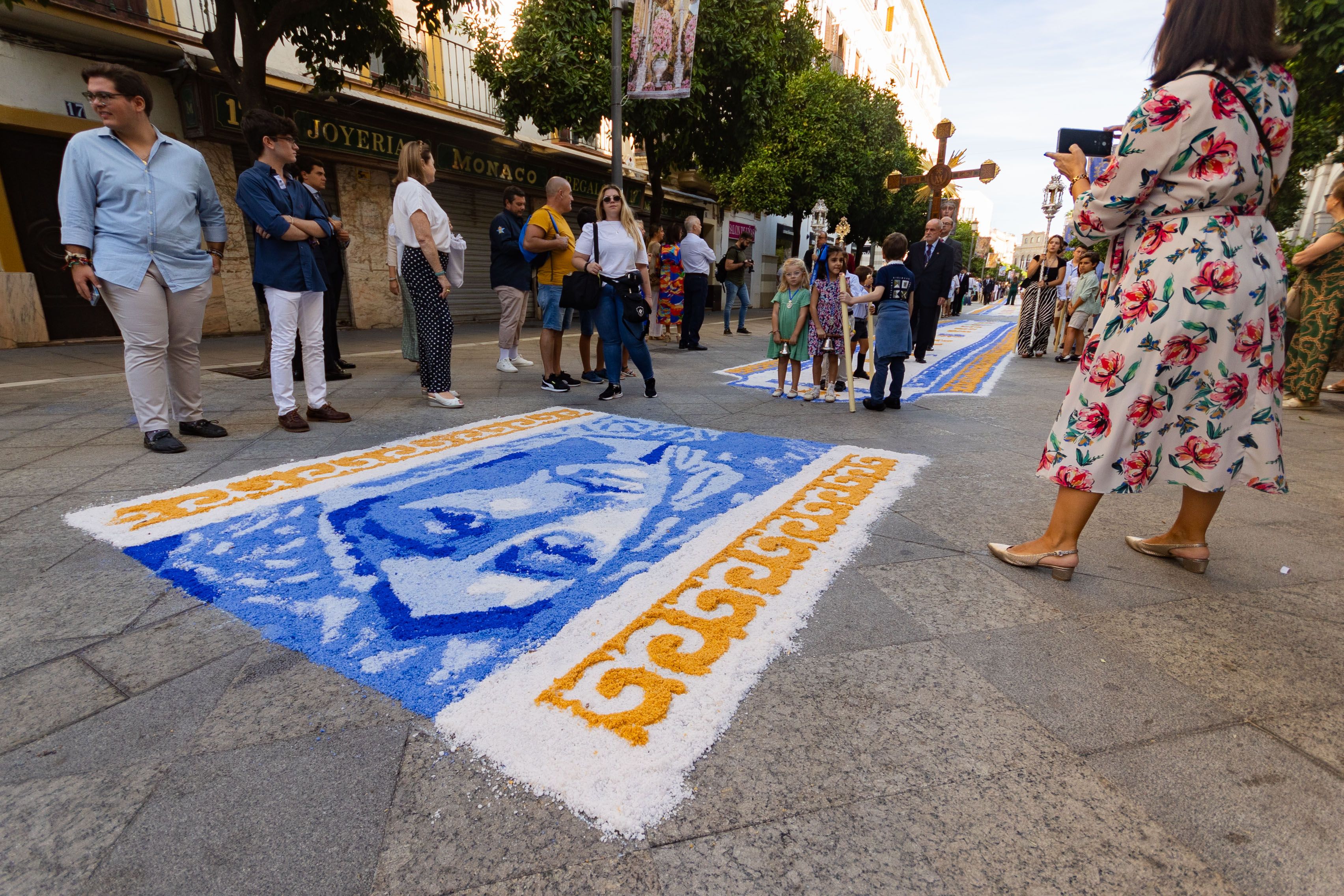 Salida procesional de la Virgen de la Estrella