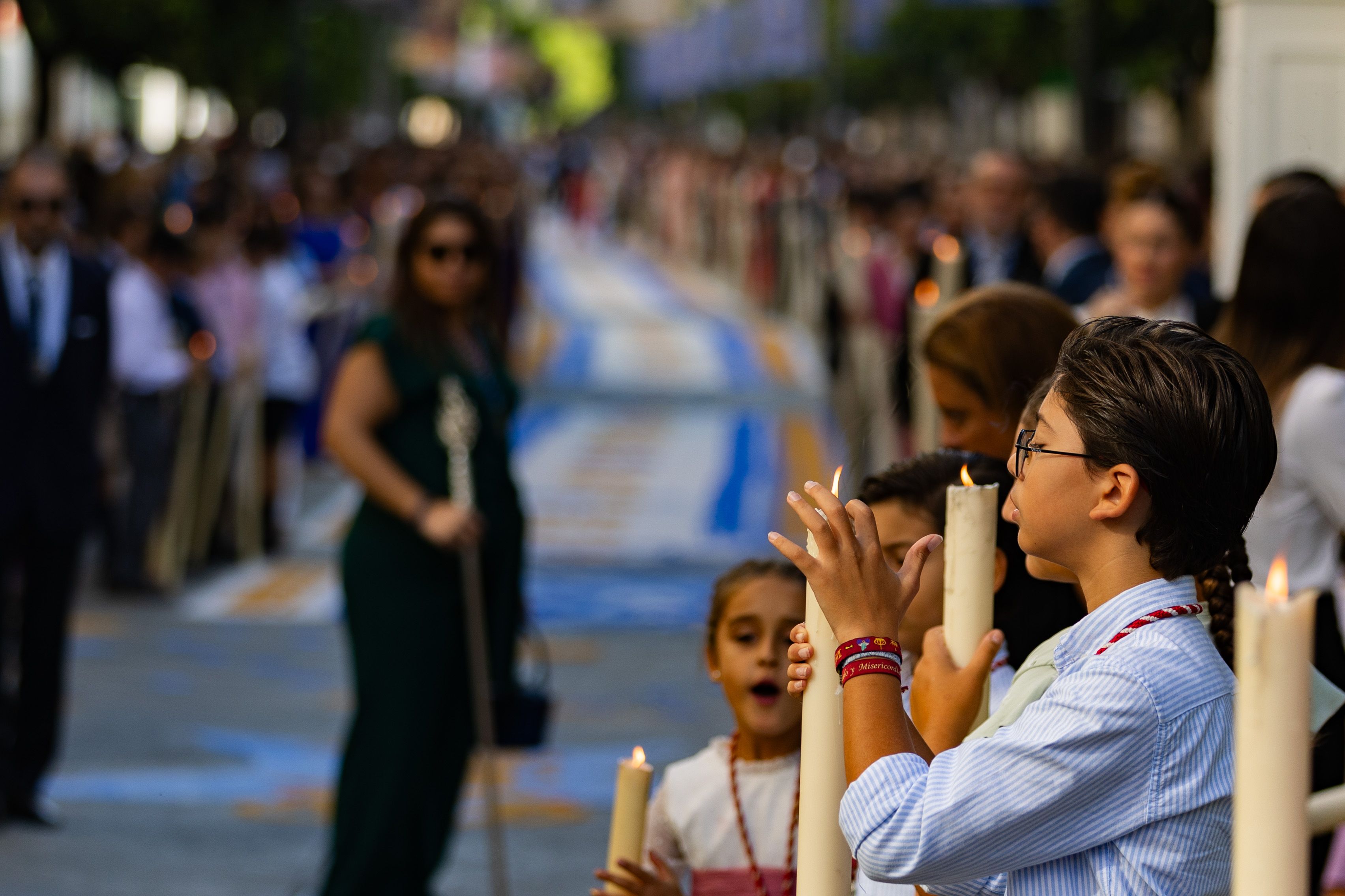 Salida procesional de la Virgen de la Estrella
