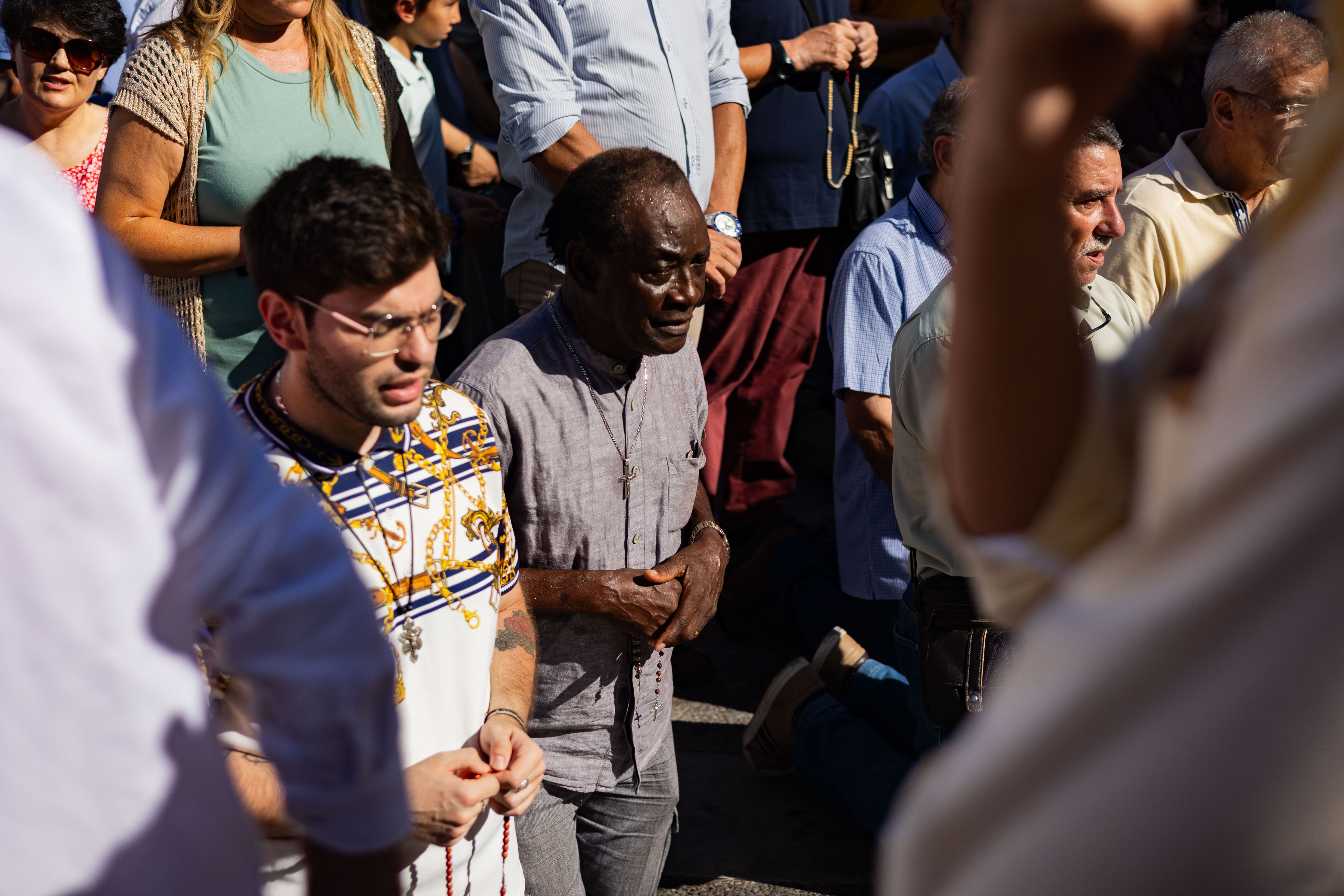 Salida procesional de la Virgen de la Estrella