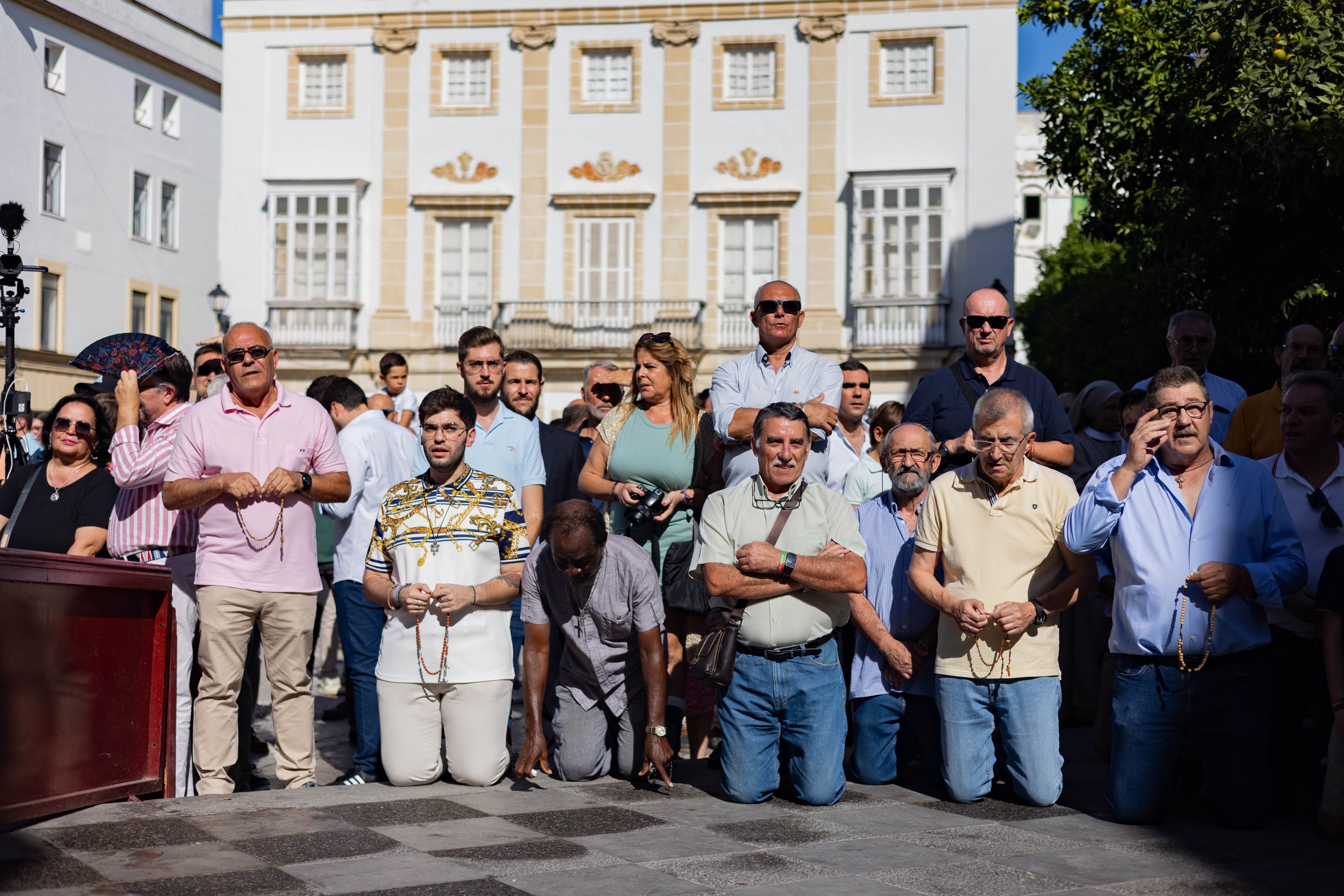Salida procesional de la Virgen de la Estrella