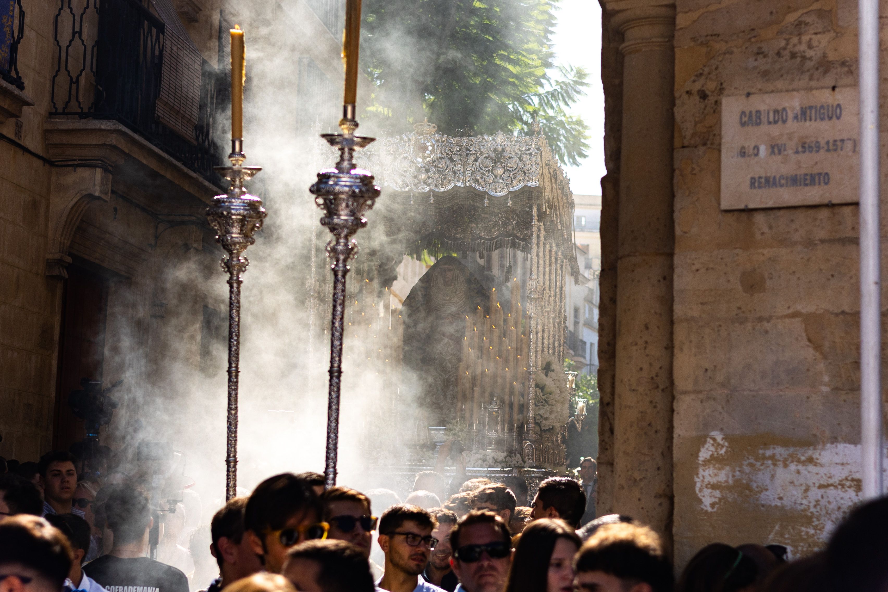 Salida procesional de la Virgen de la Estrella