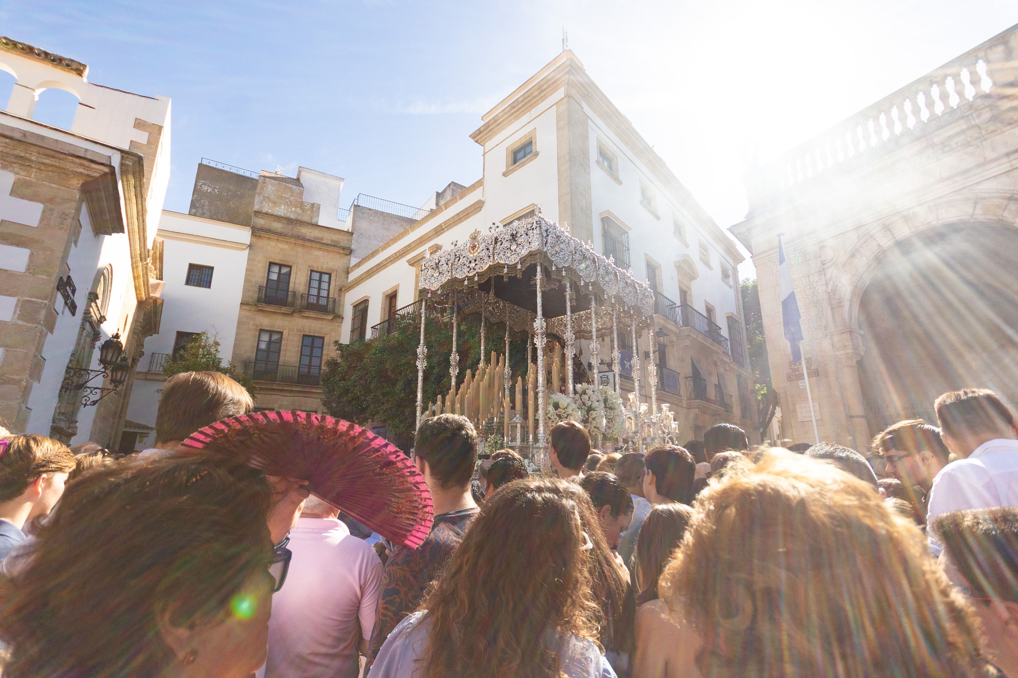 Salida procesional de la Virgen de la Estrella