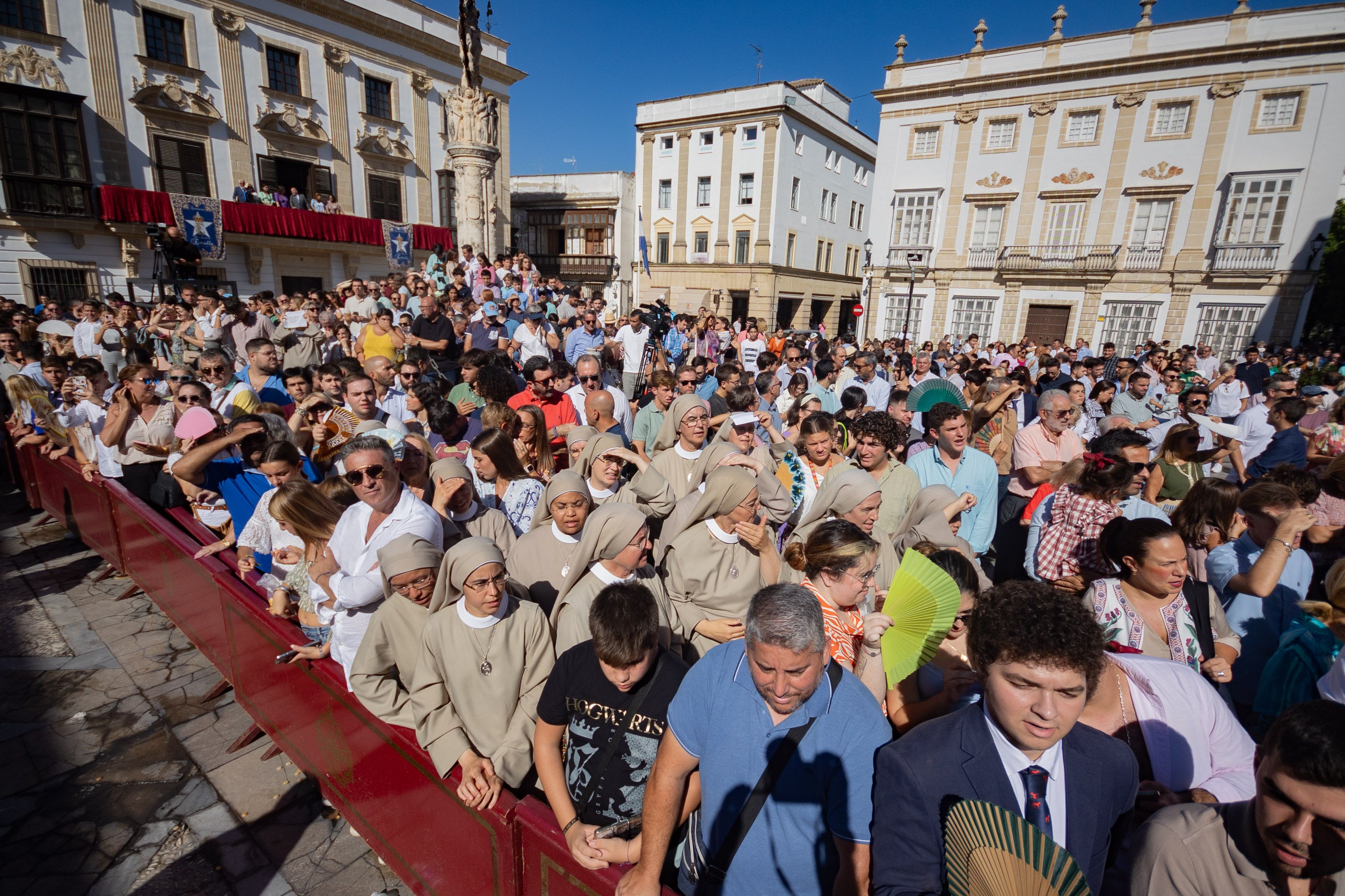 Salida procesional de la Virgen de la Estrella