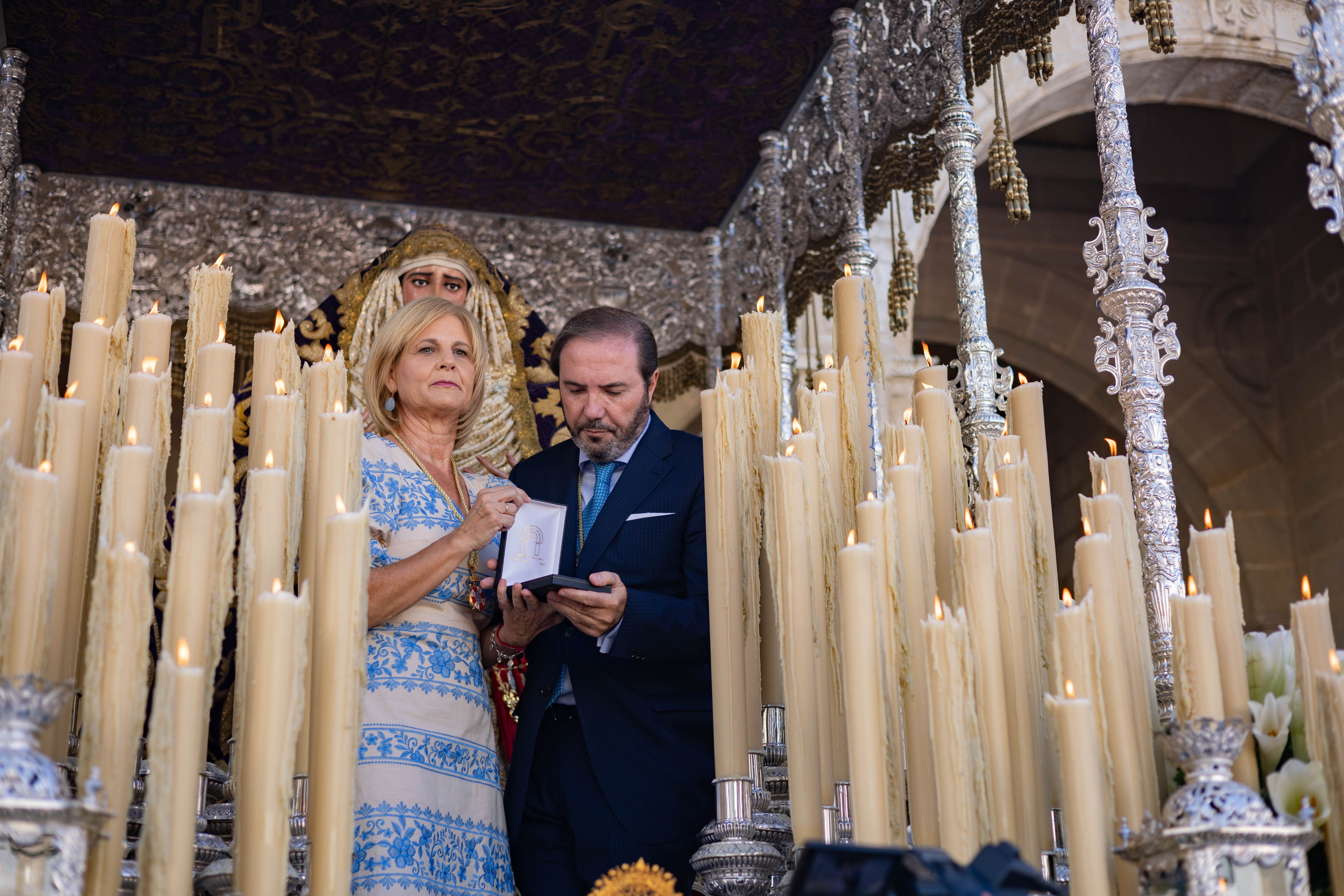 Salida procesional de la Virgen de la Estrella