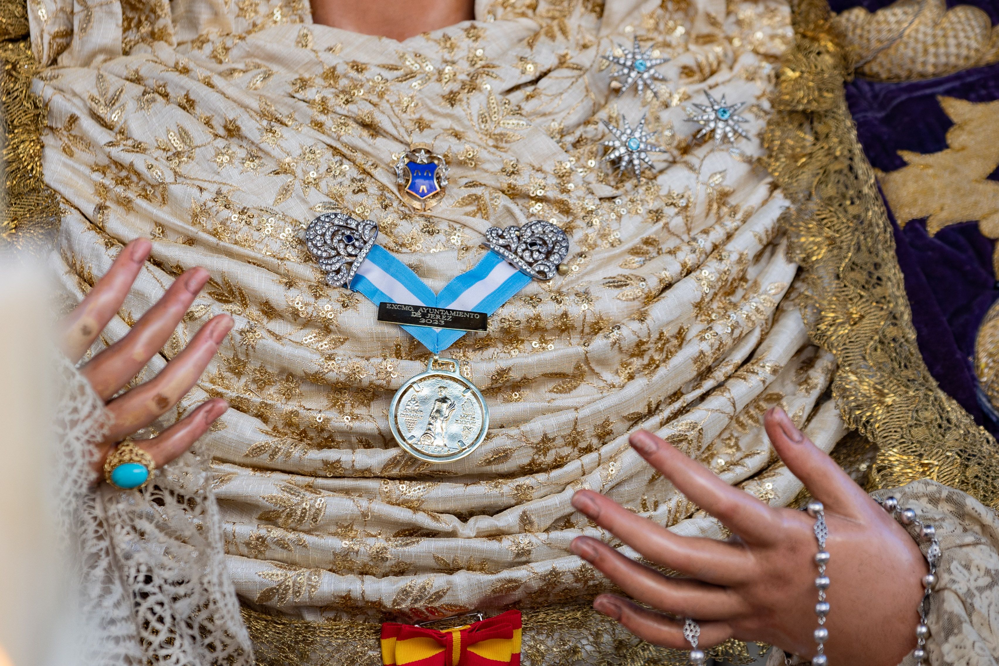 Salida procesional de la Virgen de la Estrella