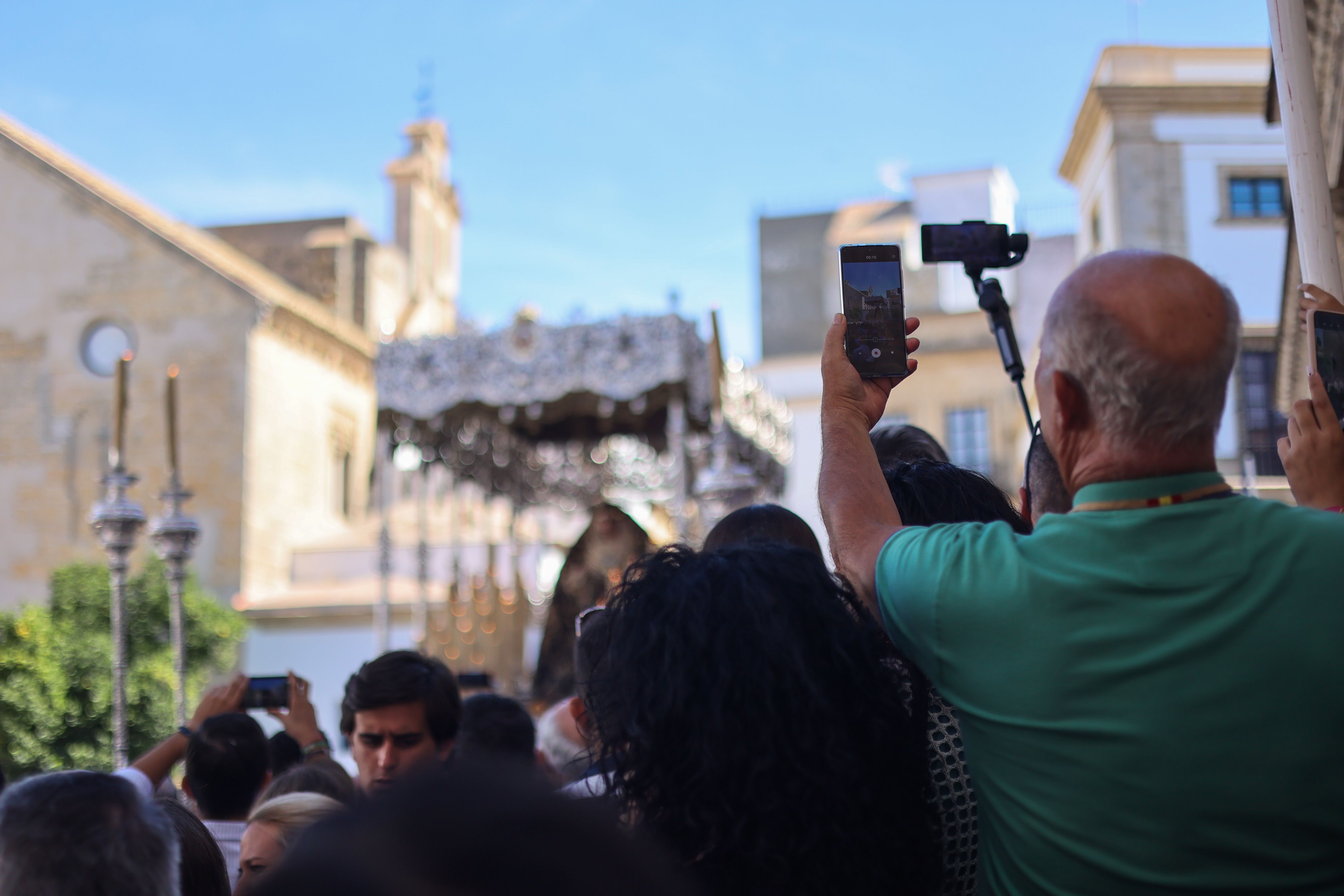 Salida procesional de la Virgen de la Estrella