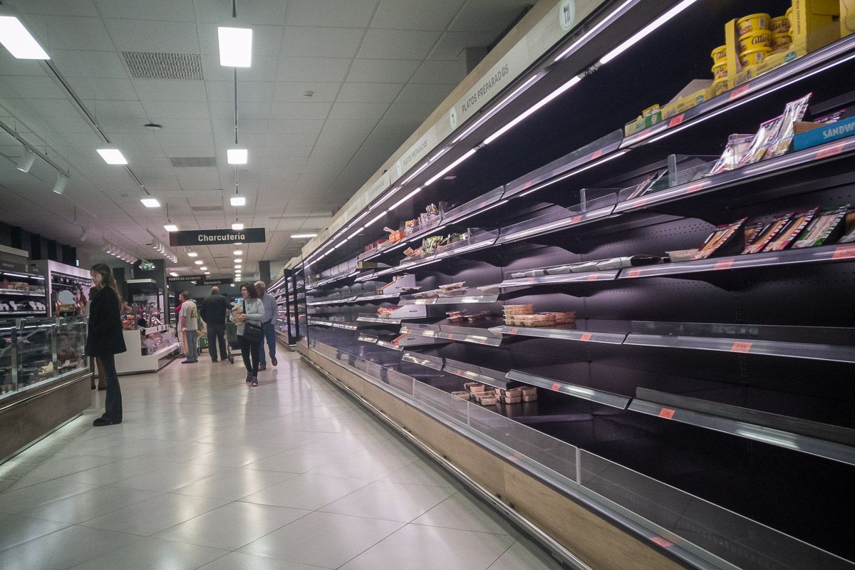Imagen del interior de un Mercadona estos días. FOTO: MANU GARCÍA