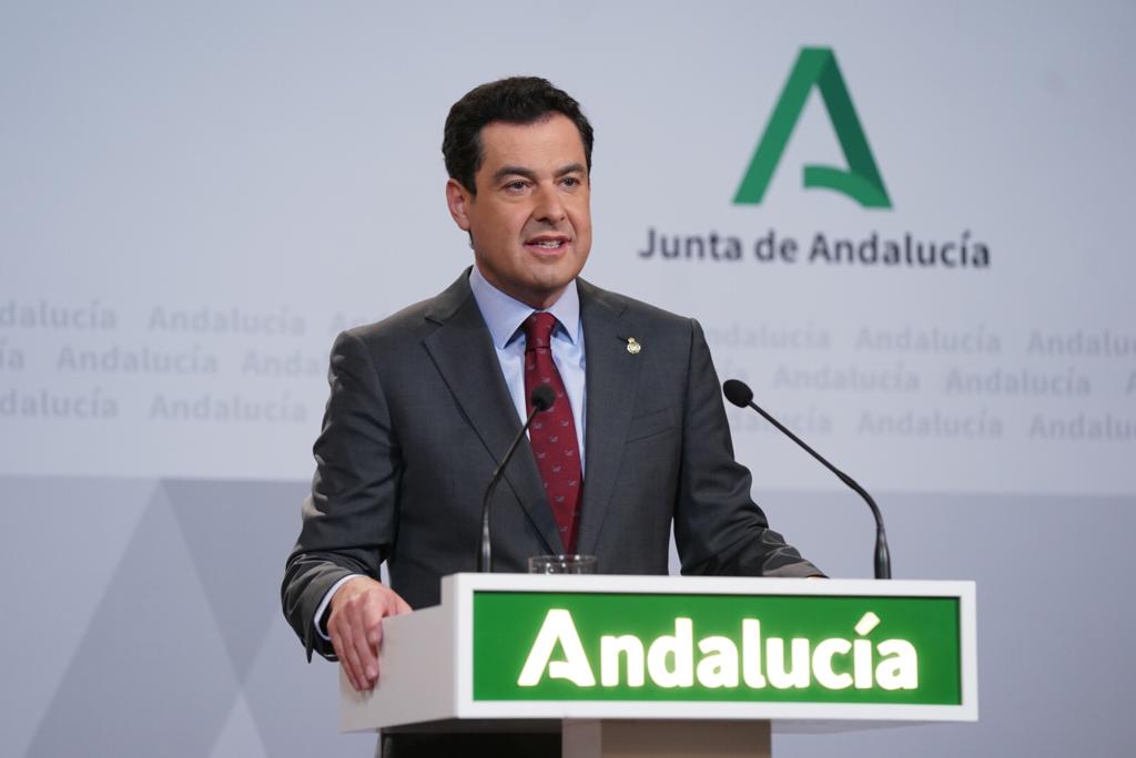 Moreno Bonilla, la noche de este sábado.