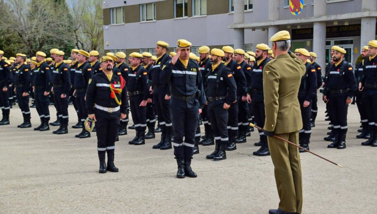 La Unidad Militar de Emergencia (UME), en un acto de gala reciente.