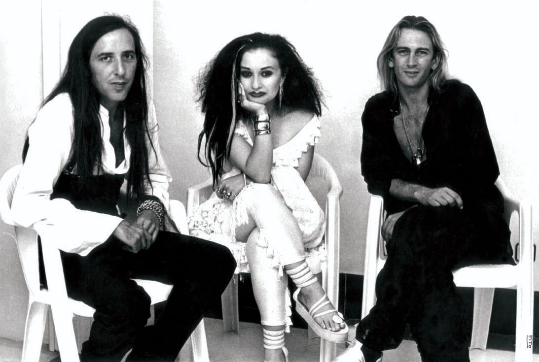 Los Costus, Enrique Anaya y Juan Carrero con Alaska.