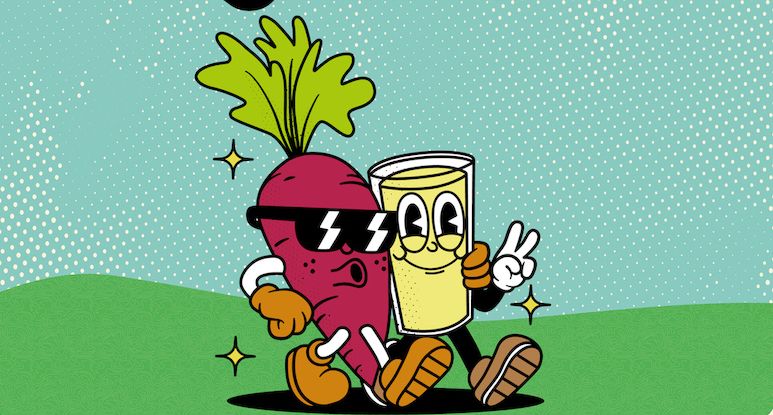 Detalle del cartel del Rabanito Festival de Jerez.