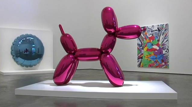 'Ballon Dog', obra de Jeff Koons