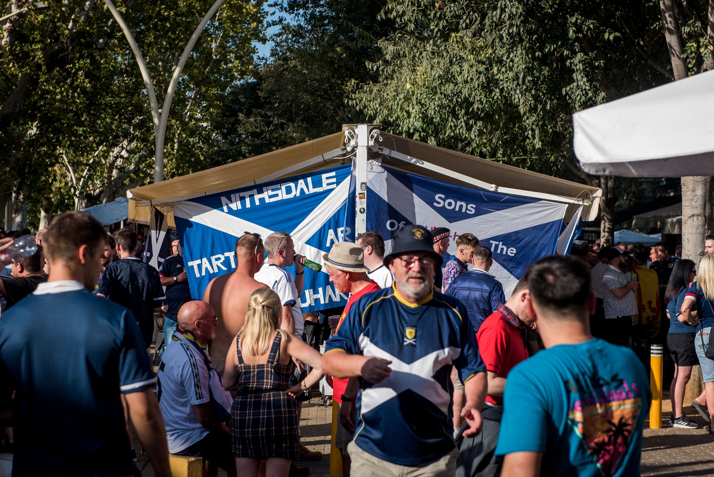 Hasta 4.000 escoceses tenían entrada.