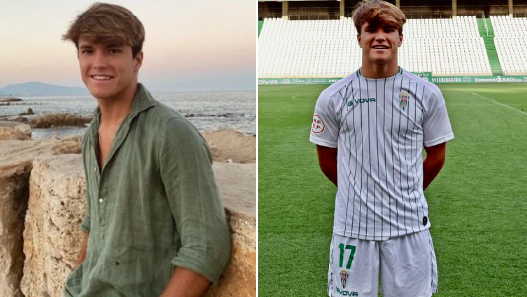 Álvaro Prieto, futbolista del juvenil del Córdoba desaparecido en Sevilla este jueves.