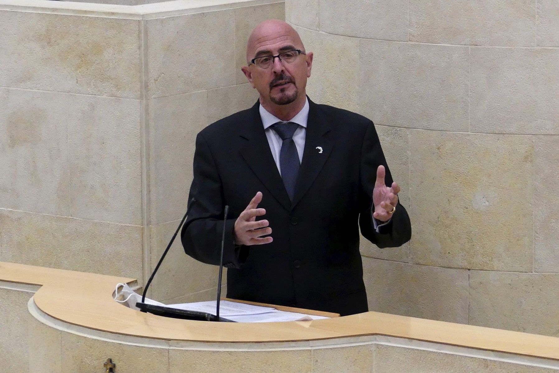 César Pascual, consejero de Sanidad de Cantabria.