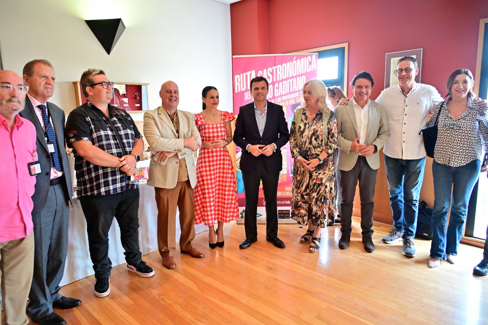 Presentación de la ruta del tapeo en Cádiz.