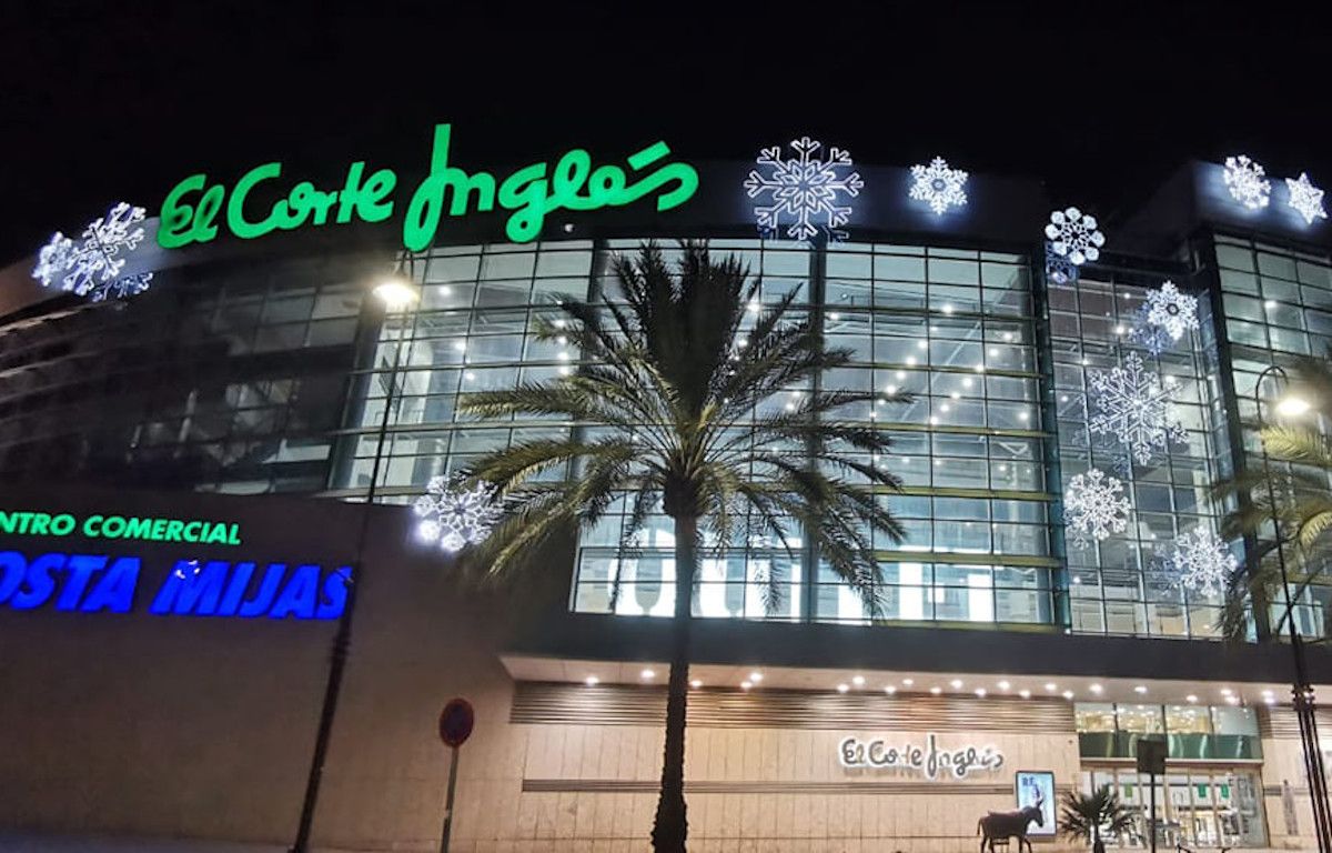 El Corte Inglés se prepara para la campaña de Navidad.