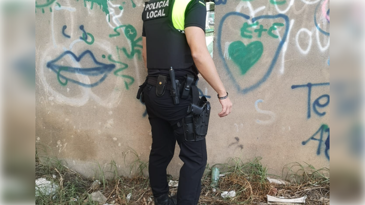 Uno de los lugares rastreados por la Policía para intentar encontrar a Virtudes.