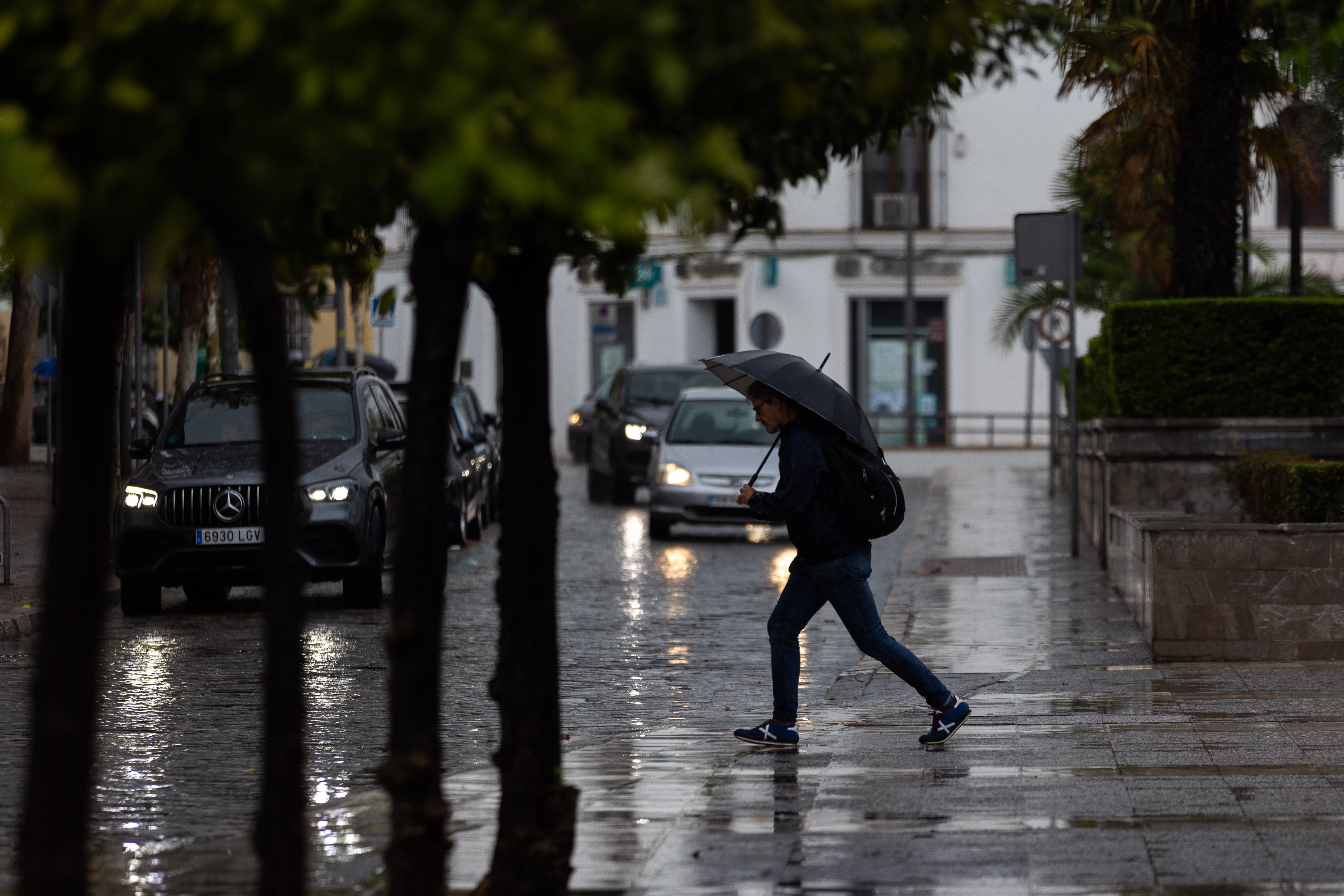 Lluvias y mal tiempo en Jerez, estos días.