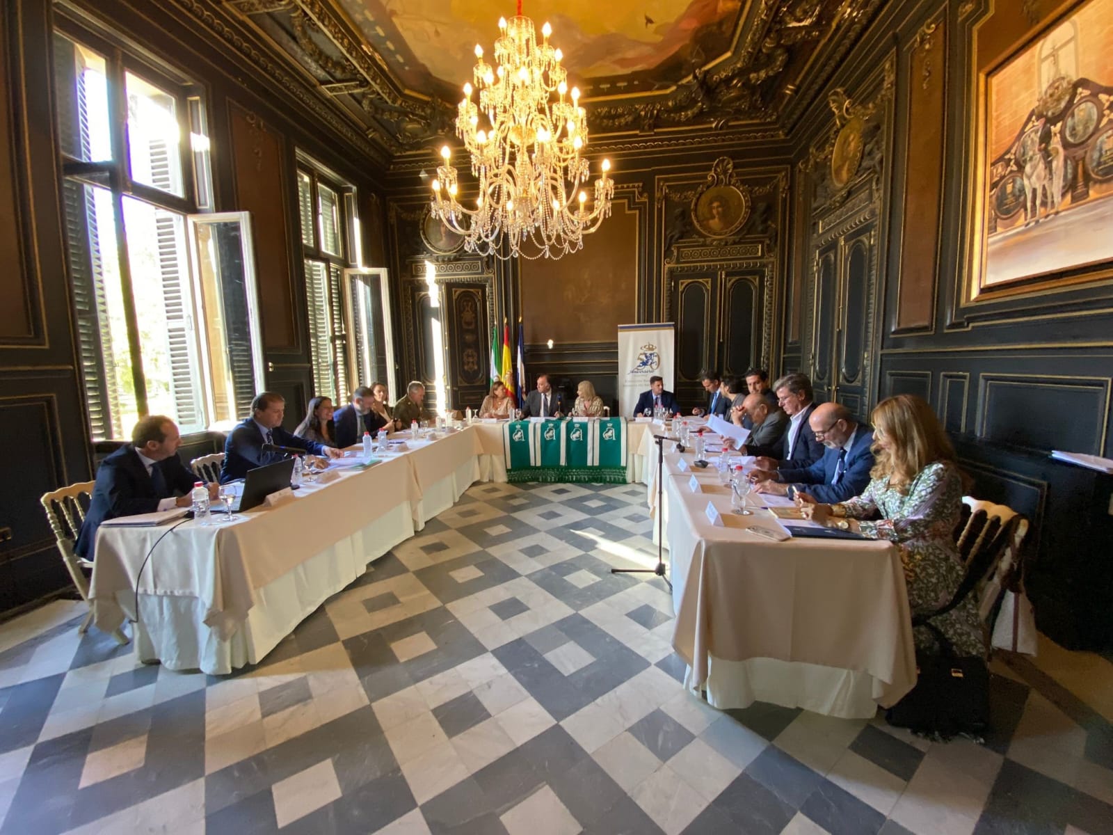 Reunión del Comité Ejecutivo de la Fundación en el Recreo de las Cadenas. 