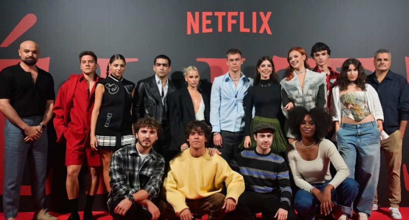 Los protagonistas de la séptima temporada de 'Élite'.