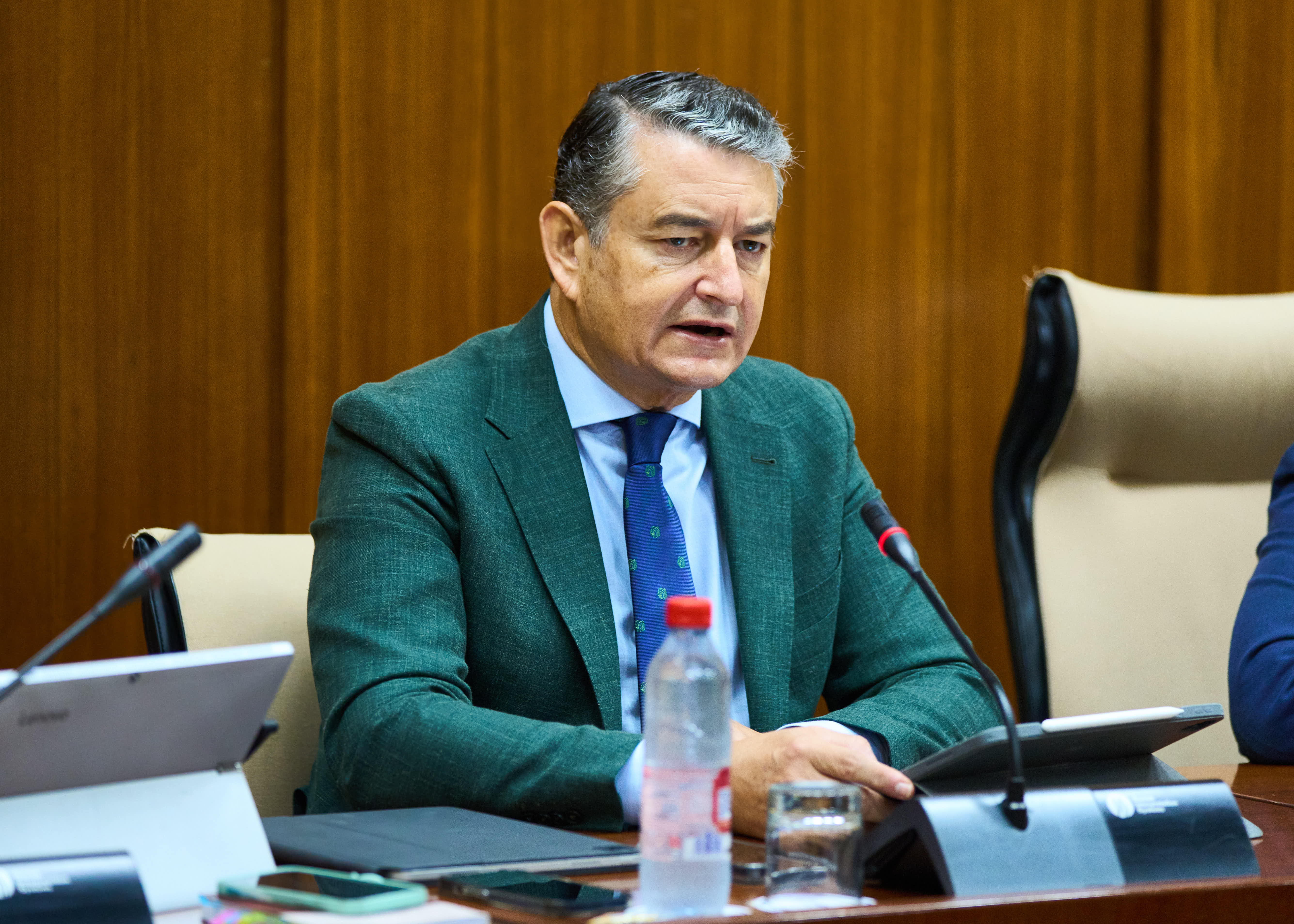 Antonio Sanz, consejero de la Presidencia, Interior, Diálogo Social y Simplificación Administrativa de la Junta.