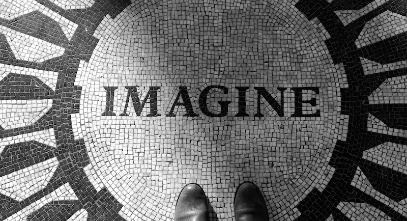 'Imagine', en unas lozas.