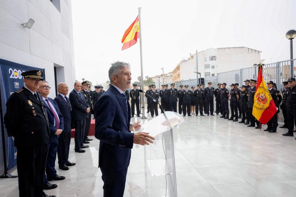 El ministro del Interior en funciones, Fernando Grande-Marlaska, que a través de la Policía desmintió ayer el aumento del nivel de alerta antiterrorista.
