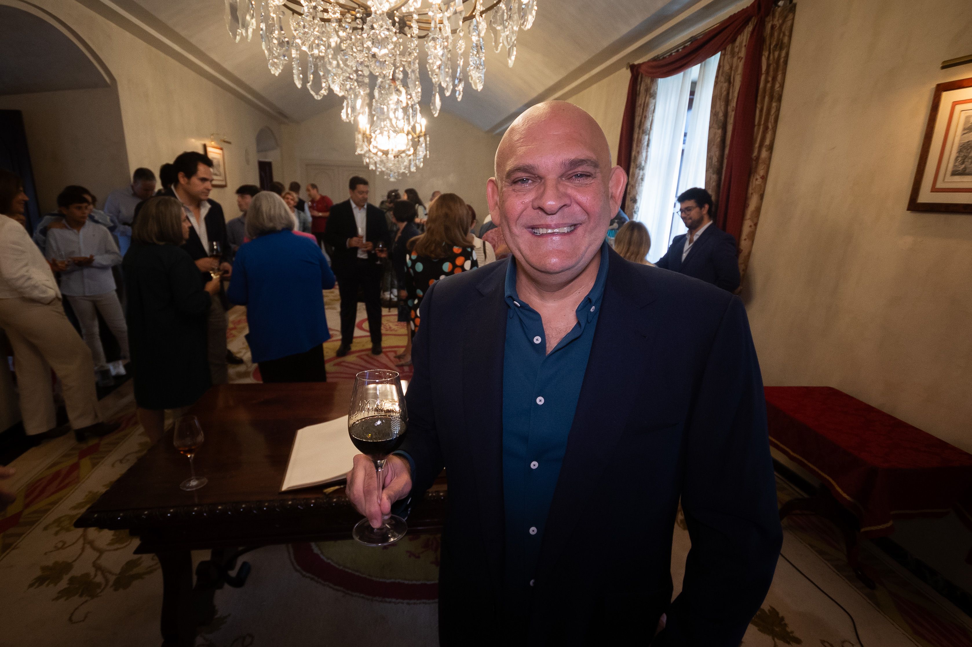 Baltasar, alias Luis Lara, posando para esta mini charla.     