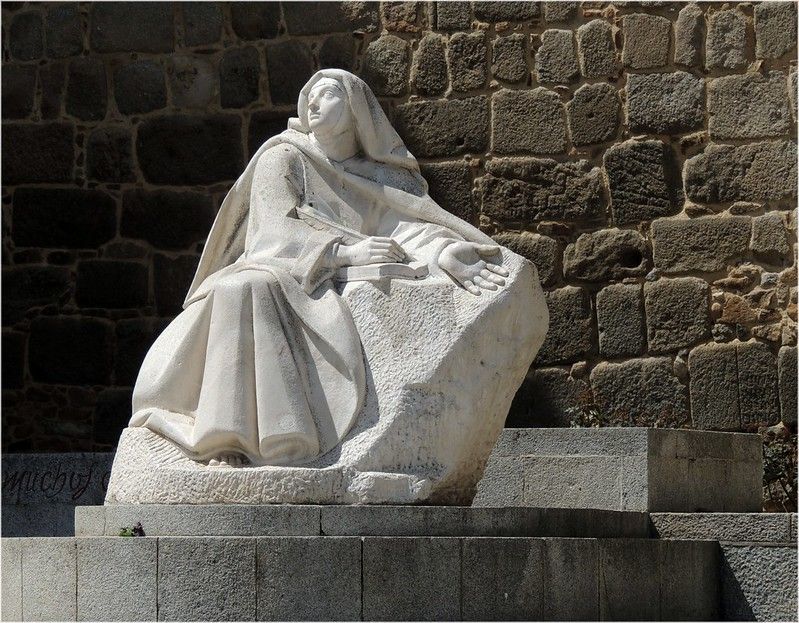 Santa Teresa de Jesús, inmortalizada en Ávila. FOTO: Jose Luis Cernadas Iglesias